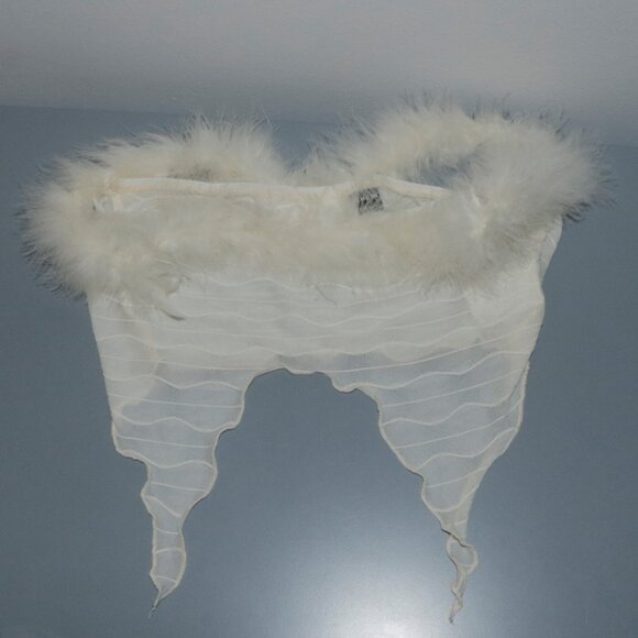 Strapless Fuzzy Tube Top - SHEIN - Picture 4 of 6